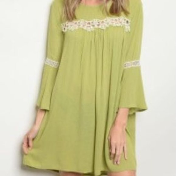 Hayden Boho Mini Babydoll Dress - Picture 2 of 2